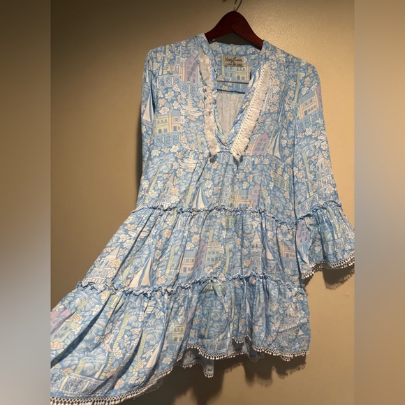 Kenny Flowers Charleston tunic mini dress Limited edition - Picture 4 of 10